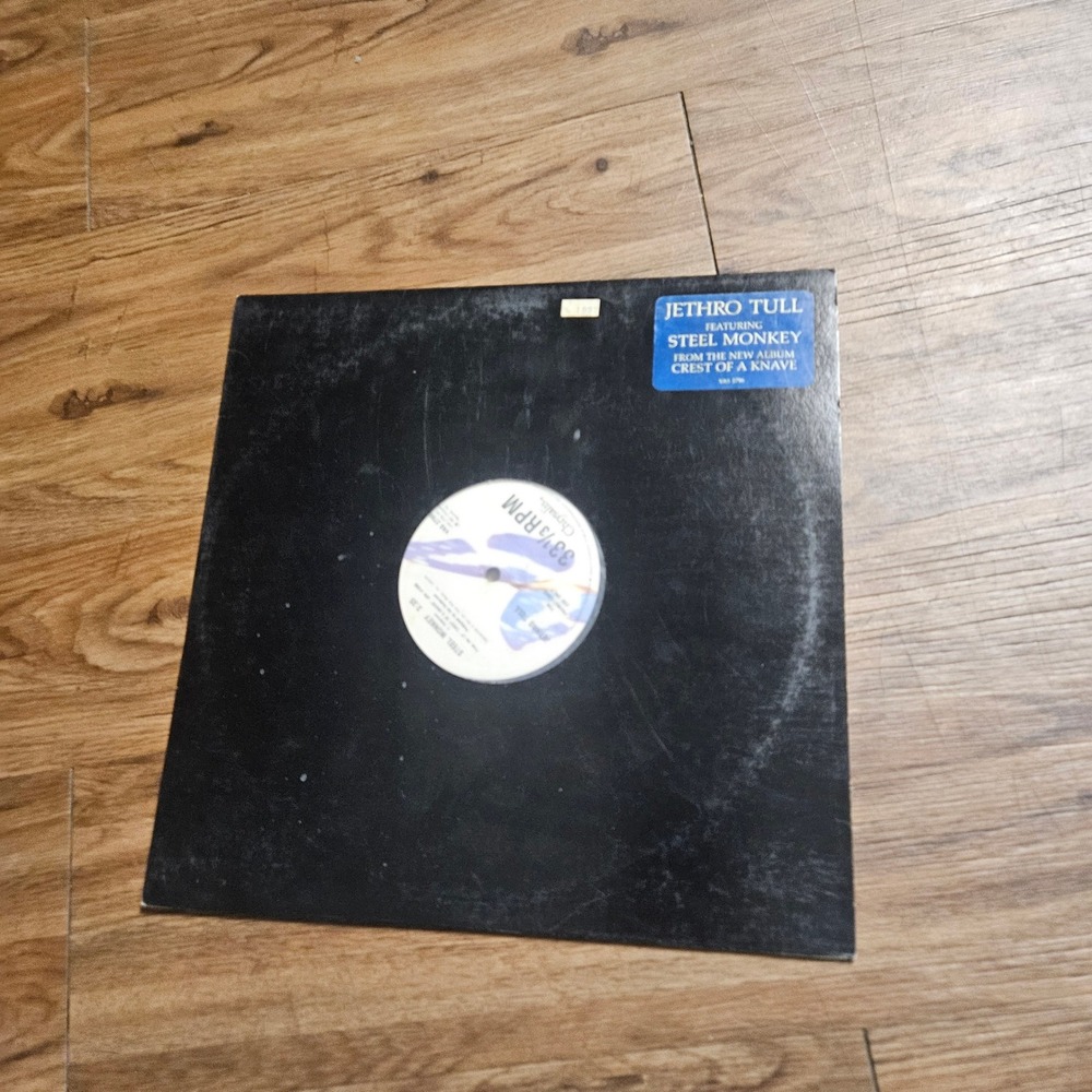 Jethro Tull – Steel Monkey Chrysalis 1987 VAS 2796 PROMO Vinyl 12" 33RPM EX/EX